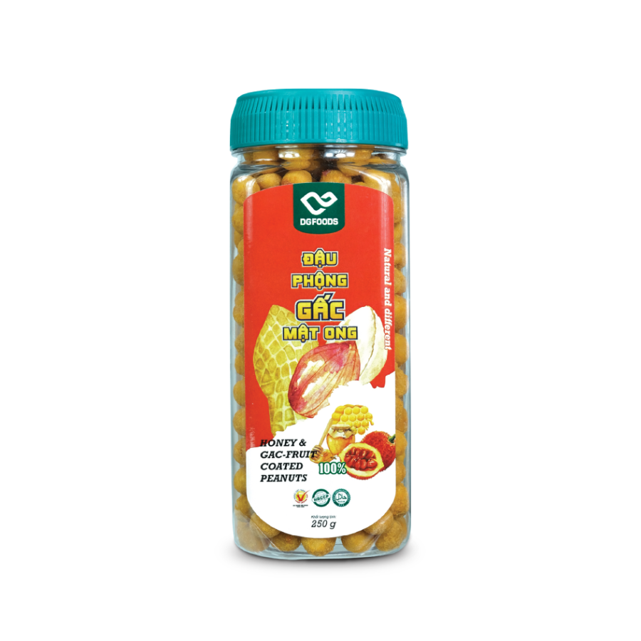 Đậu Phộng Gấc Mật Ong 250g